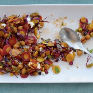 Moroccan Chickpea Carrot Salad
