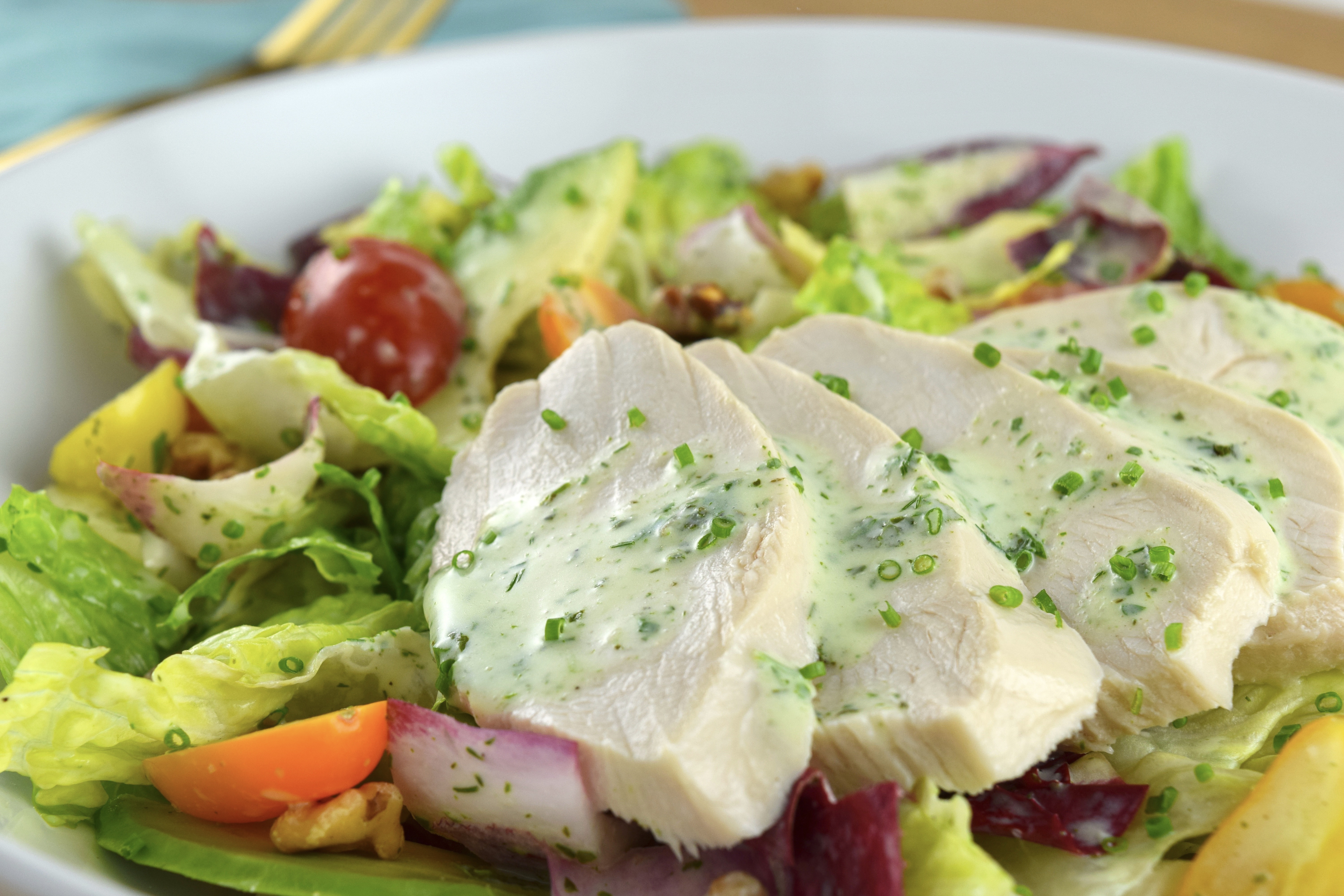 Poached Chicken Sa - Good Health Gourmet