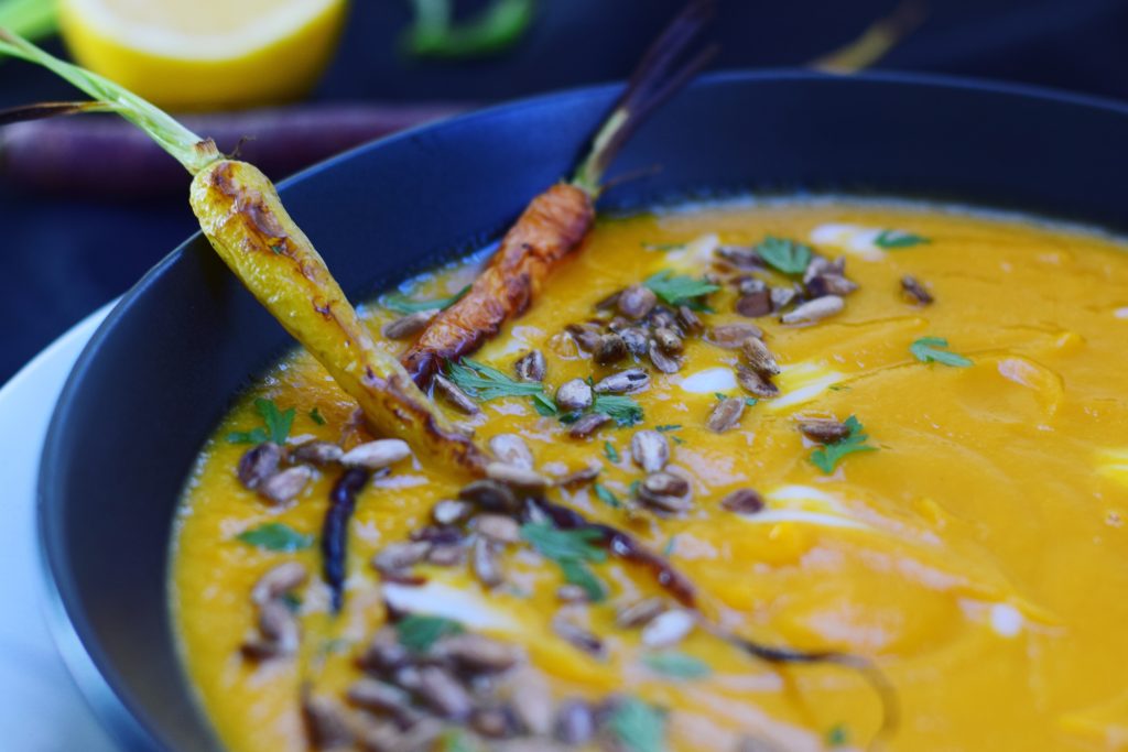 Creamy Carrot Parsnip Soup Bowl 5