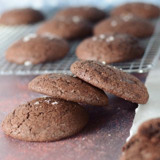 Salted Double Chocolate Spice Cookies Trio