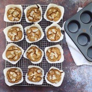 Paleo Tahini Sweet Potato Muffins Feature