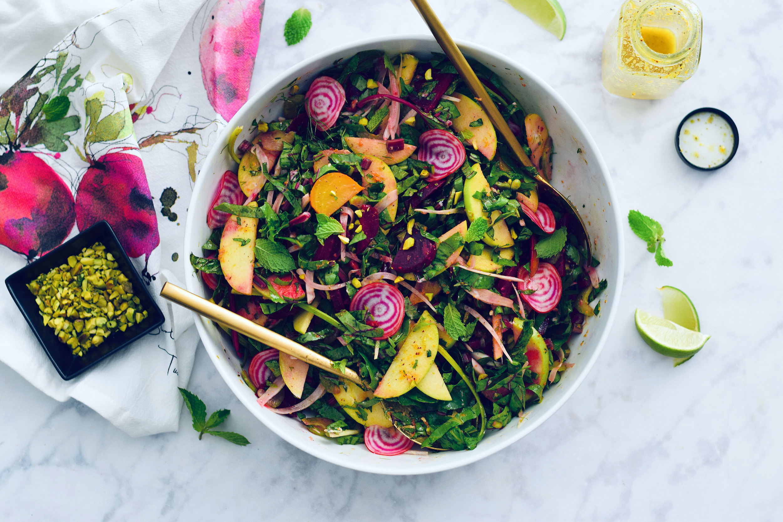 Beet, Apple + Fennel Salad with Turmeric Lime Dressing - Good Health ...